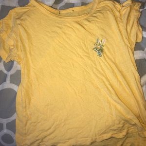 Yellow Brandy Melville shirt!